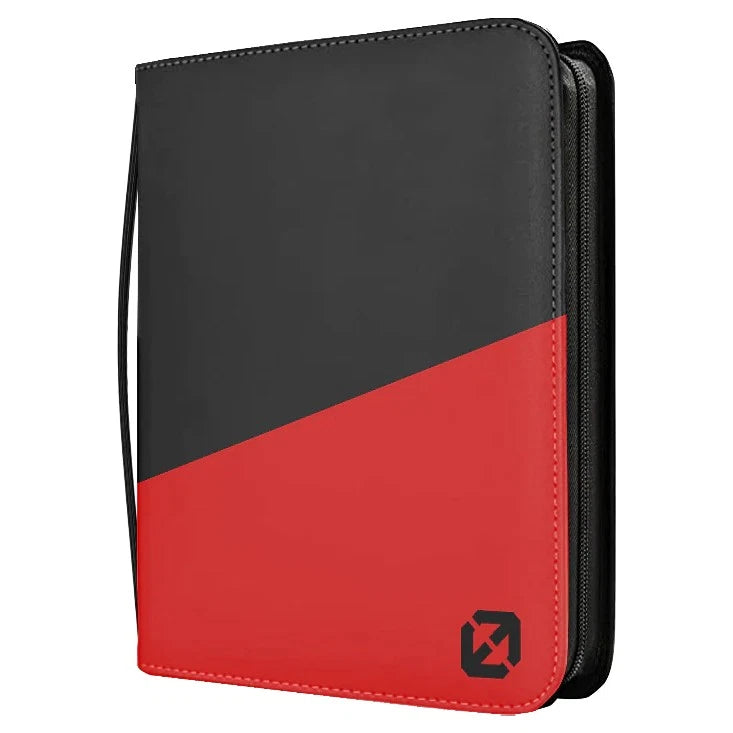 Toploader Binder: Black and Red