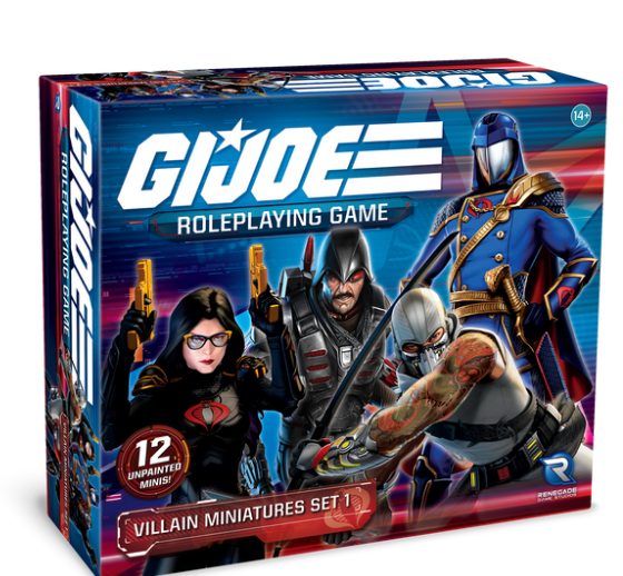 G.I. JOE Roleplaying Game Villain Miniatures Set 1