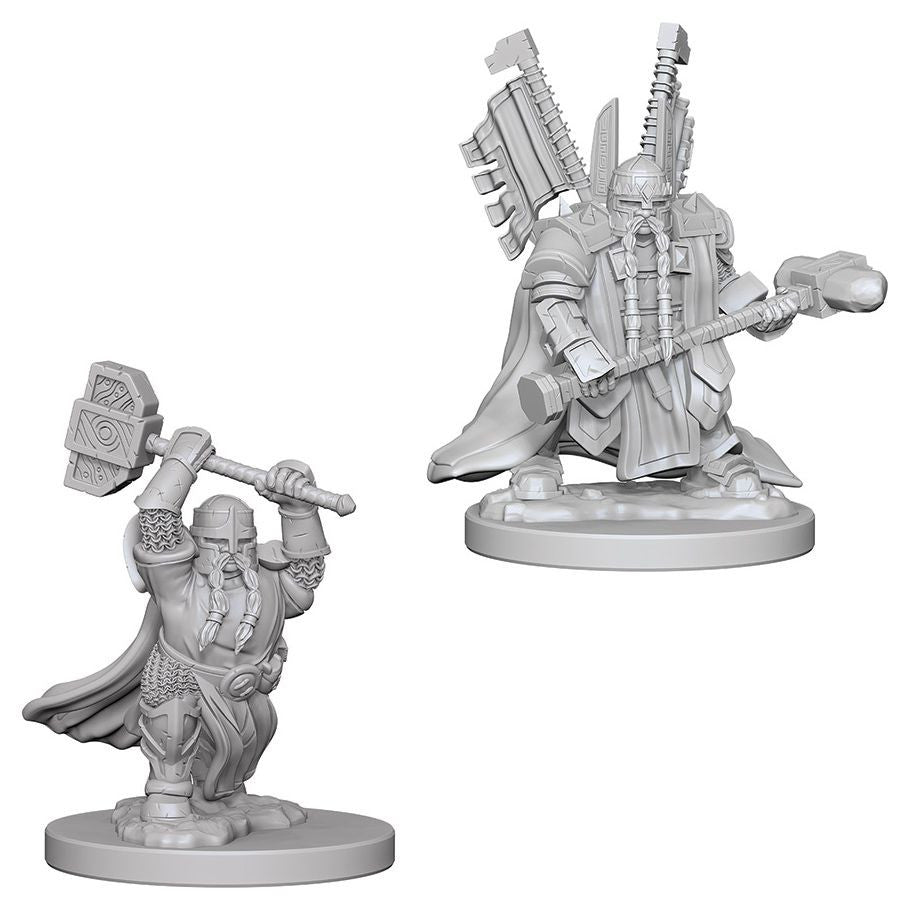 D&D: Nolzur's Marvelous Minis: Dwarf Male Paladin W4