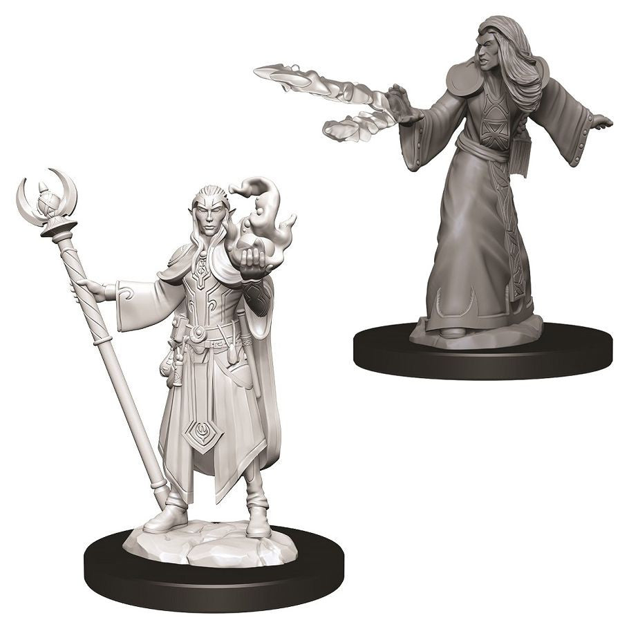 D&D: Nolzur's Marvelous Minis: Male Elf Wizard W9