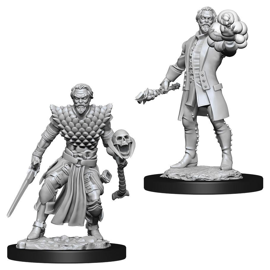 D&D: Nolzur's Marvelous Minis: Male Human Warlock W10