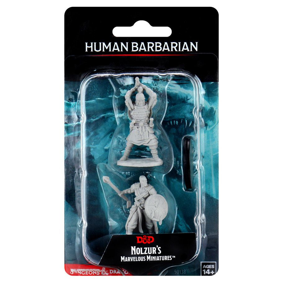 D&D: Nolzur's Marvelous Minis: Human Barbarian Male W13