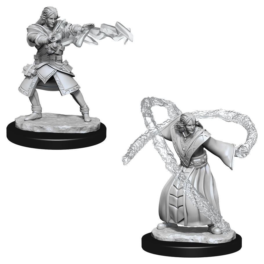 D&D: Nolzur's Marvelous Minis: Elf Wizard Male W13