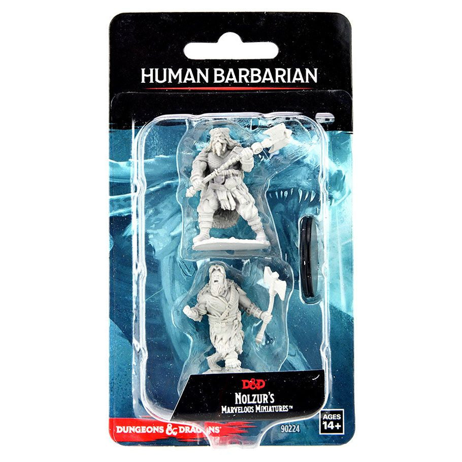 D&D: Nolzur's Marvelous Minis: Human Barbarian Male Wave 14